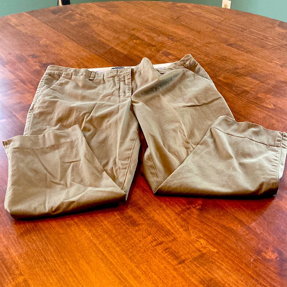Talbots Olive Green Ankle Pants